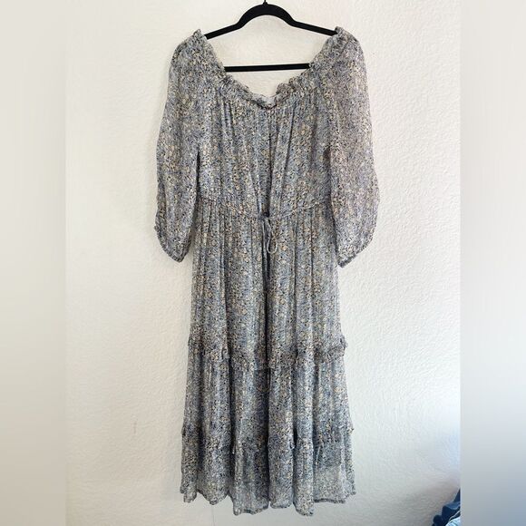 Anthropologie Kira Off-The-Shoulder Peasant Dress. 0 - Picture 3 of 7